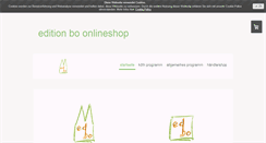 Desktop Screenshot of editionbo.de
